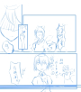 《文文特访辑》漫画原稿的草稿 / 第一部分