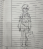 給朋友畫的服設