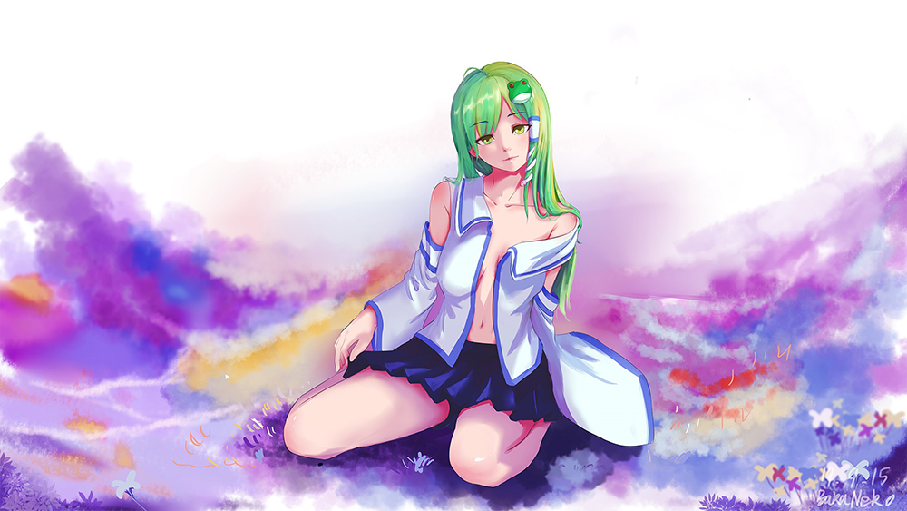 今年没画完的早苗