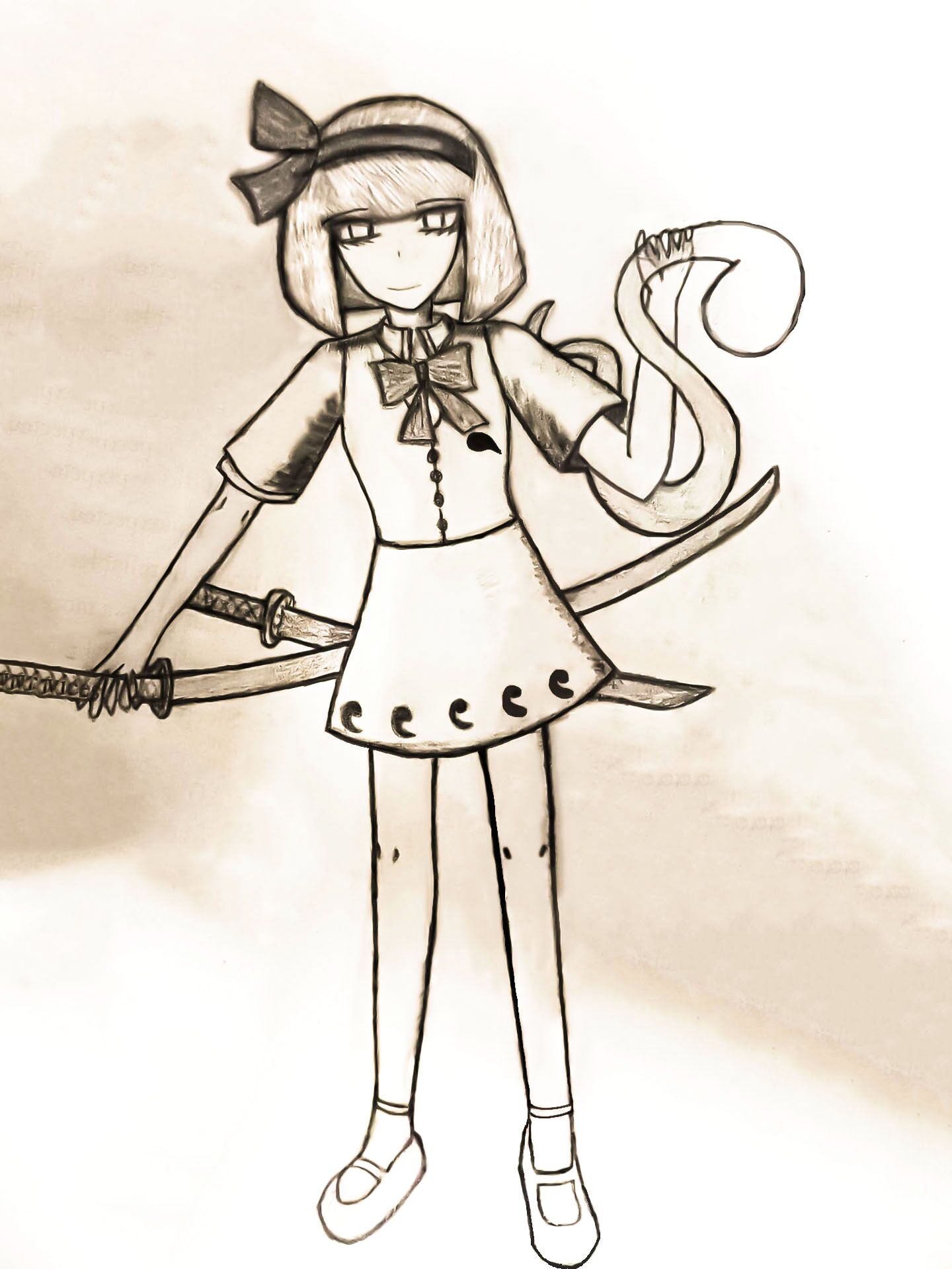 半灵 被我画成面条了 面条