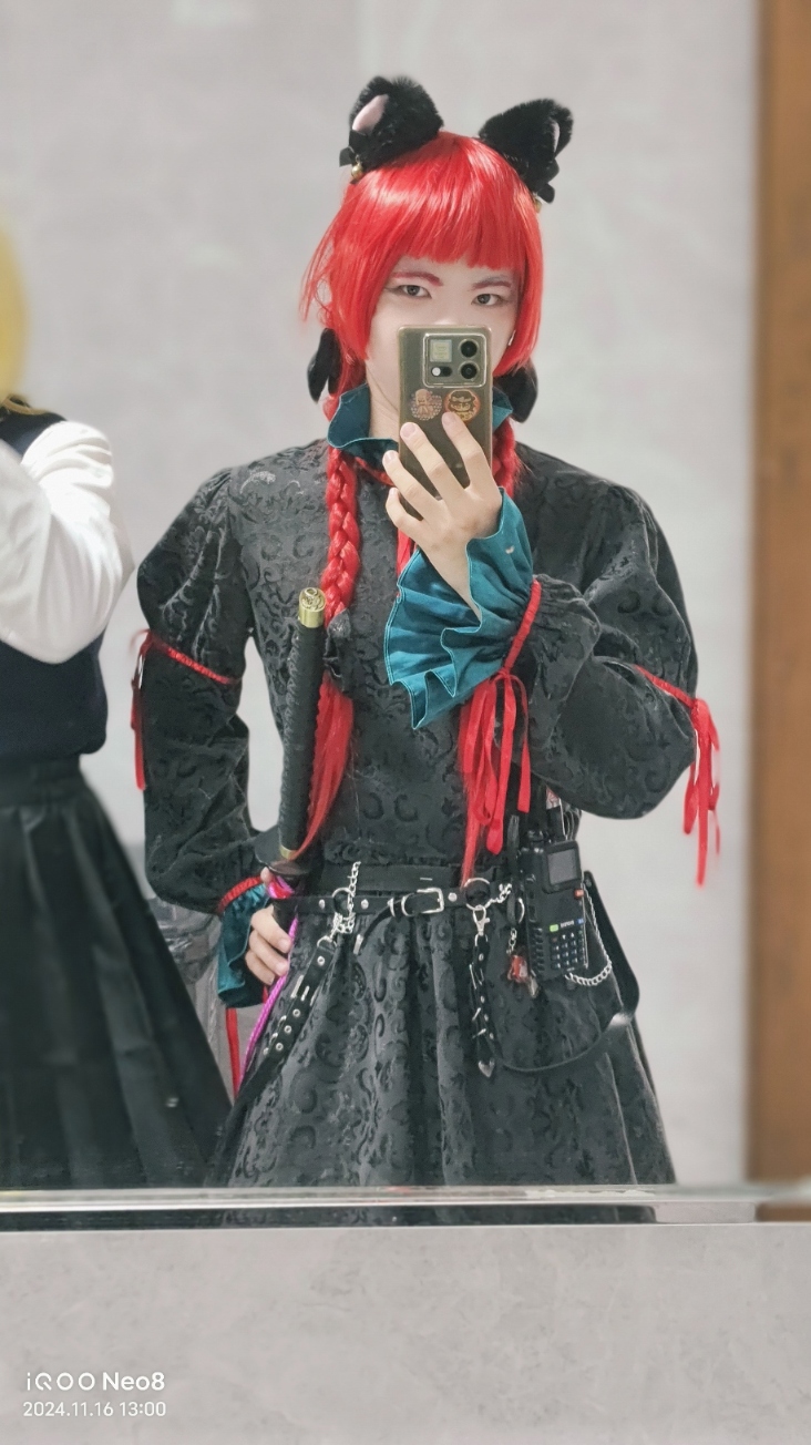 最后附赠一张臭美照XD