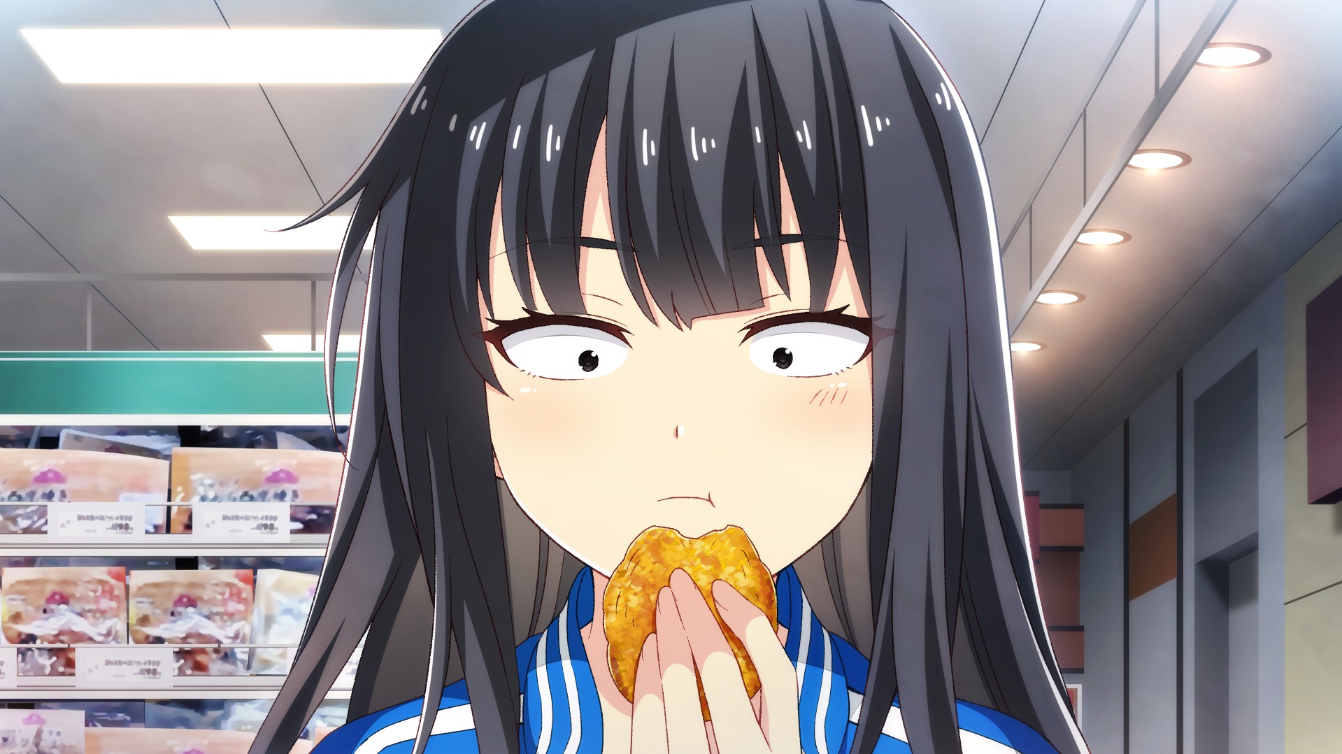 （最起码，可乐饼的味道是不会变的。多吃一些吧。）